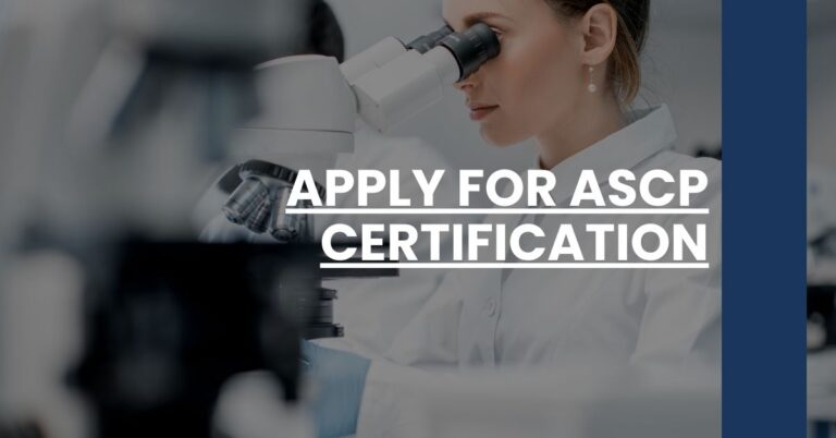 Apply for ASCP Certification Feature Image