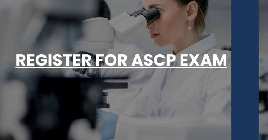 Register for ASCP Exam Feature Image